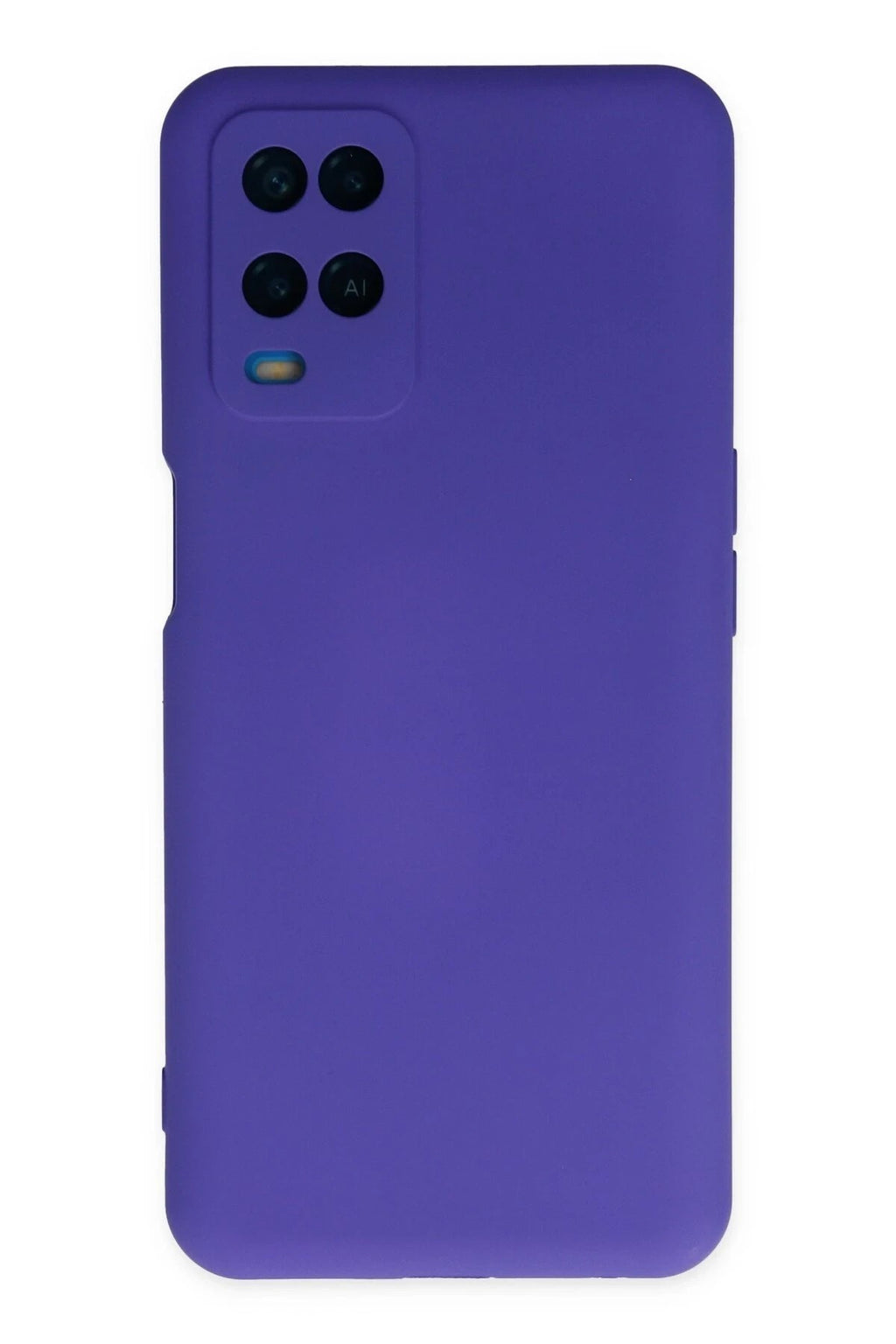 Mey İthalat® A54 4G Kılıf Nano içi Kadife Silikon - Mor
