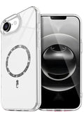 Mey İthalat® iPhone 16E Live Diamond Magsafe Kapak - Şeffaf