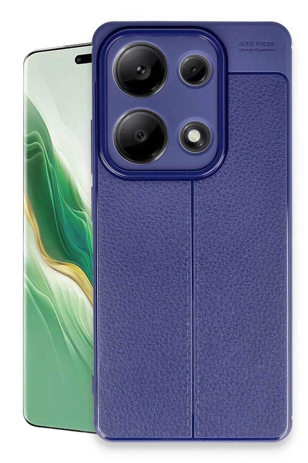 Mey İthalat® Redmi Note 13 Pro 4G Kılıf Auto Focus Kapak - Lacivert