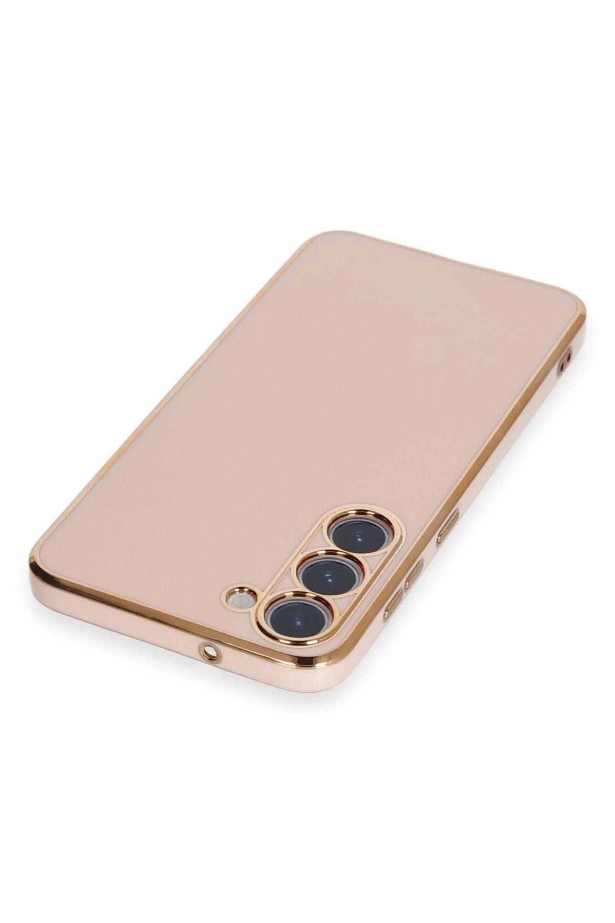 Mey İthalat® Samsung Galaxy S23 Kılıf Volet Silikon - Pembe