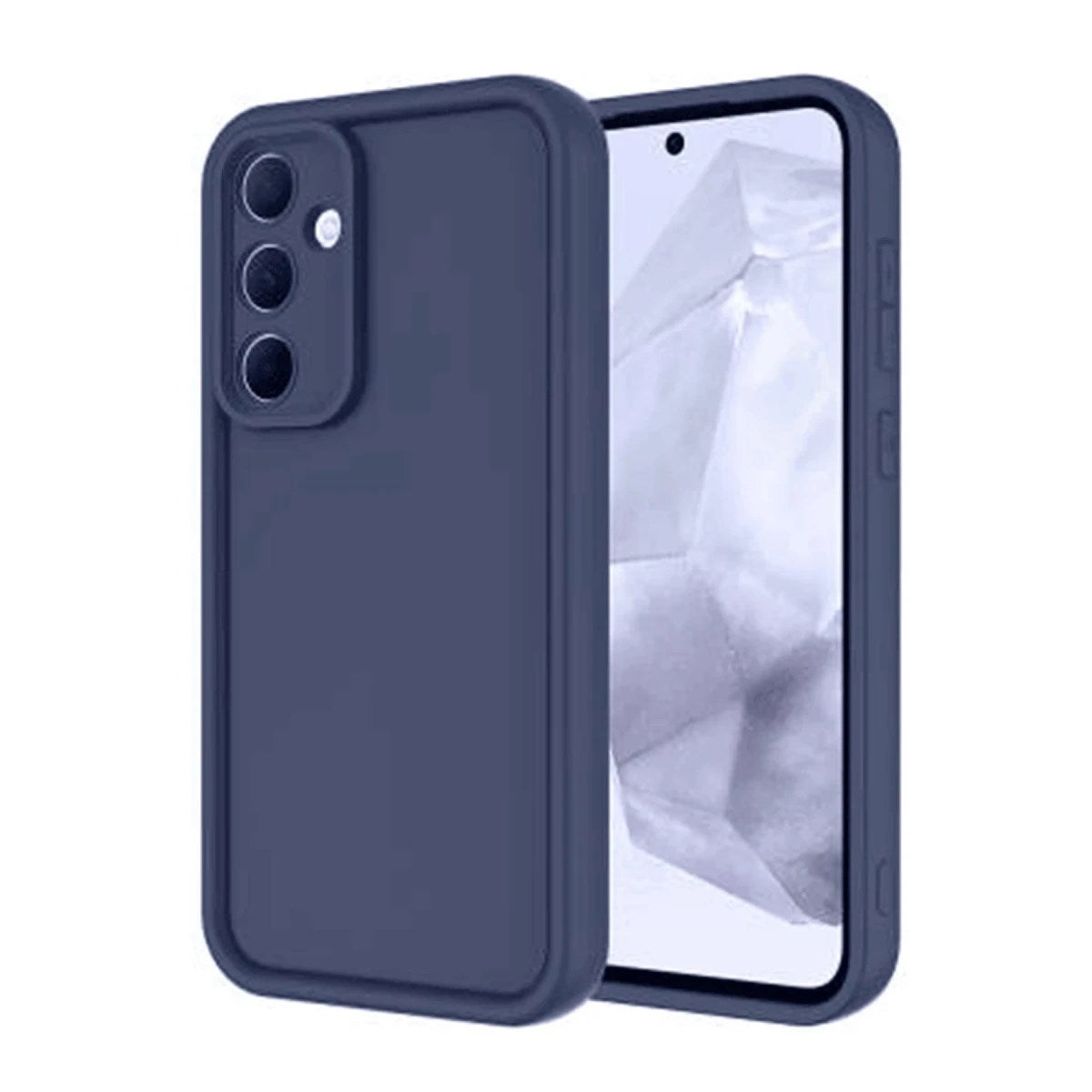 Mey İthalat® Samsung Galaxy A16 5G Kılıf Viera Silikon - Lacivert