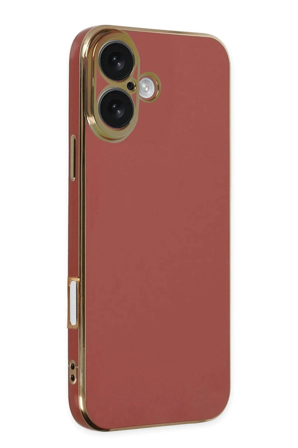 Mey İthalat® iPhone 16 Kılıf Volet Silikon - Kırmızı