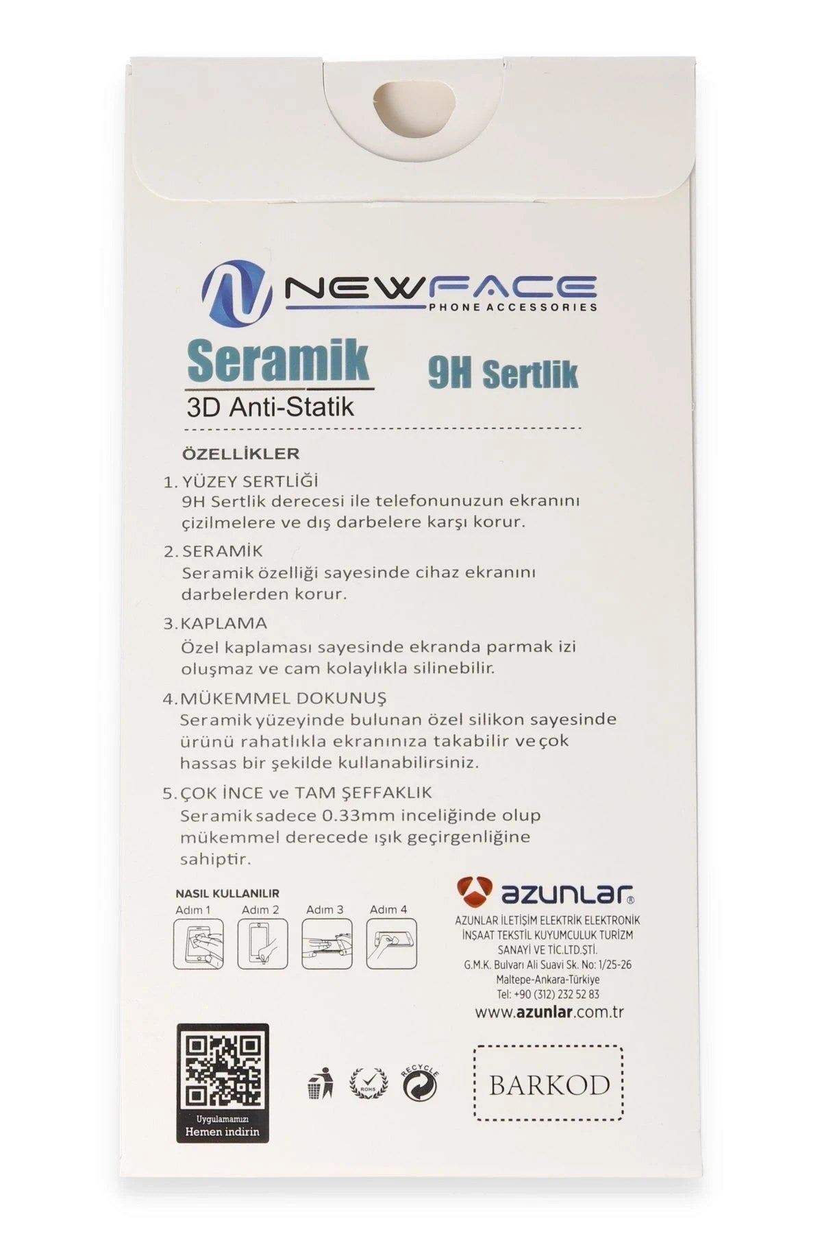 Mey İthalat® Samsung Galaxy S25 3D Antistatik Seramik Nano Ekran Koruyucu