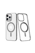 Mey İthalat® iPhone 14 Pro Kılıf Element Magneticsafe Sert Kapak - Gümüş