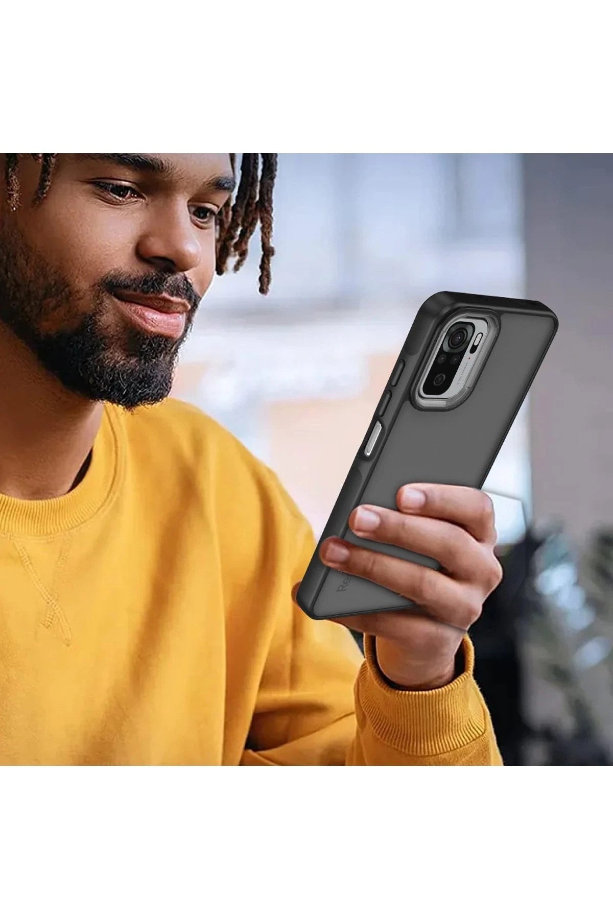 Mey İthalat® Redmi Note 10 Pro Kılıf Elegant Kapak - Yeşil