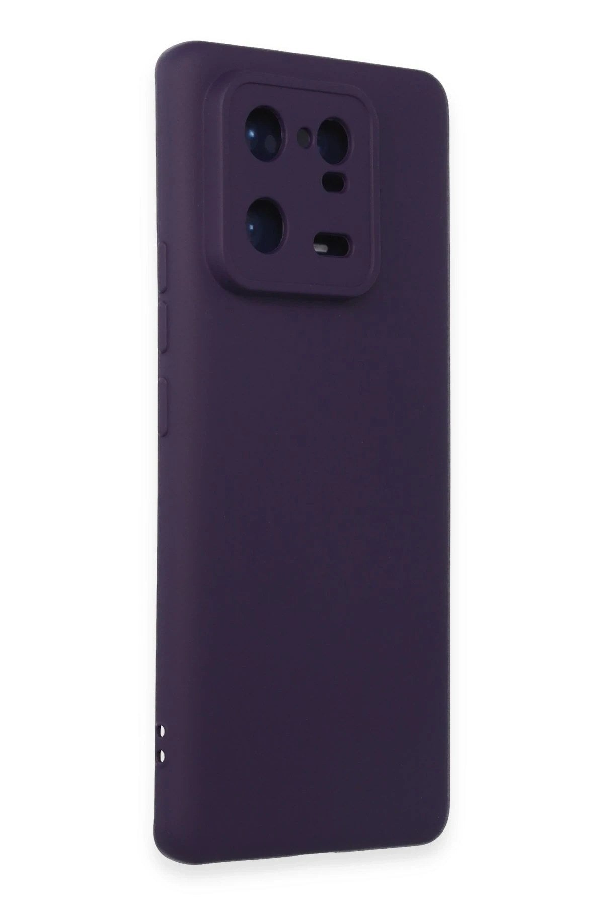 Mey İthalat® Mi 13 Pro Kılıf Nano içi Kadife Silikon - Mor