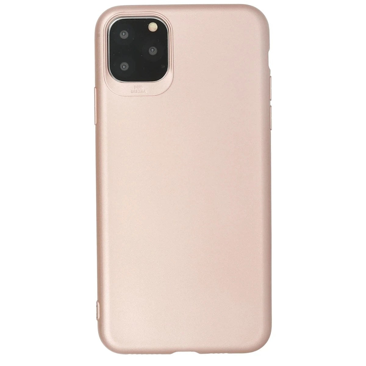 Mey İthalat® iPhone 11 Pro Max Kılıf First Silikon - Rose Gold
