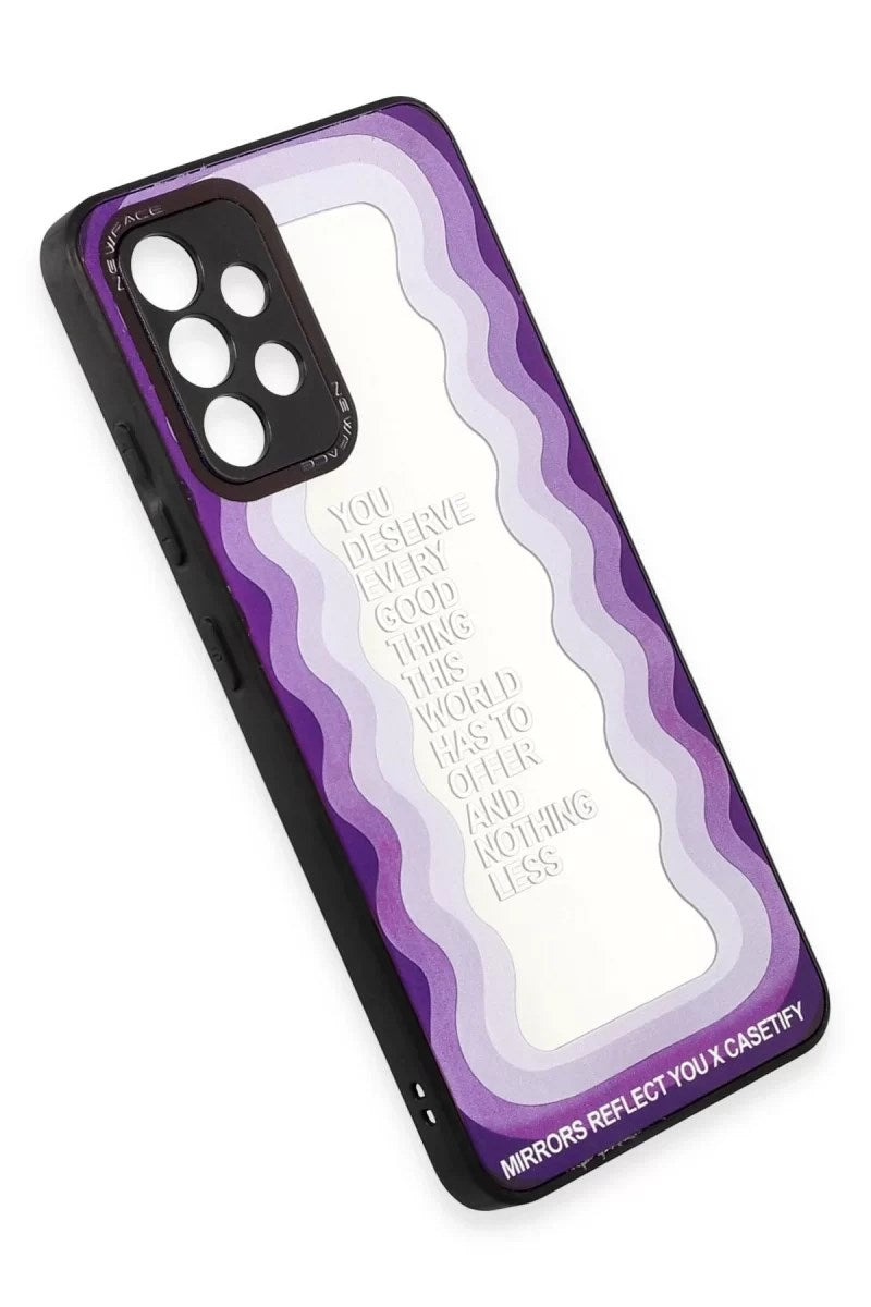 Mey İthalat® Samsung Galaxy A52 Kılıf Mirror Desenli Kapak - Mirror - 5