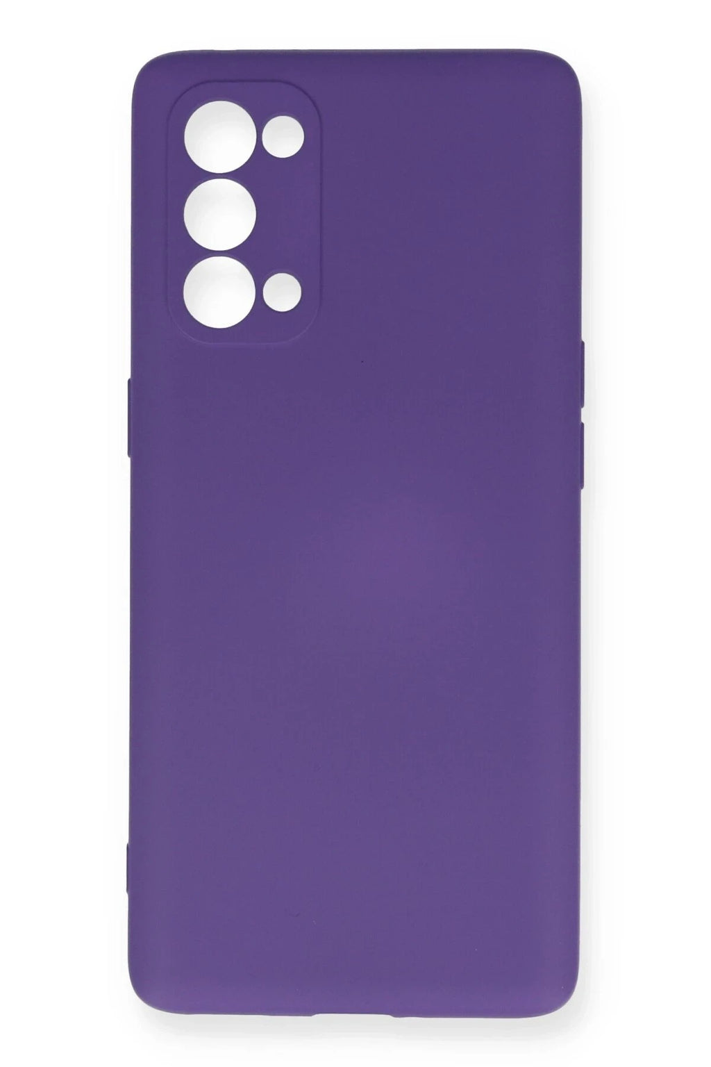 Mey İthalat® Reno 5 Pro Kılıf Nano içi Kadife Silikon - Mor