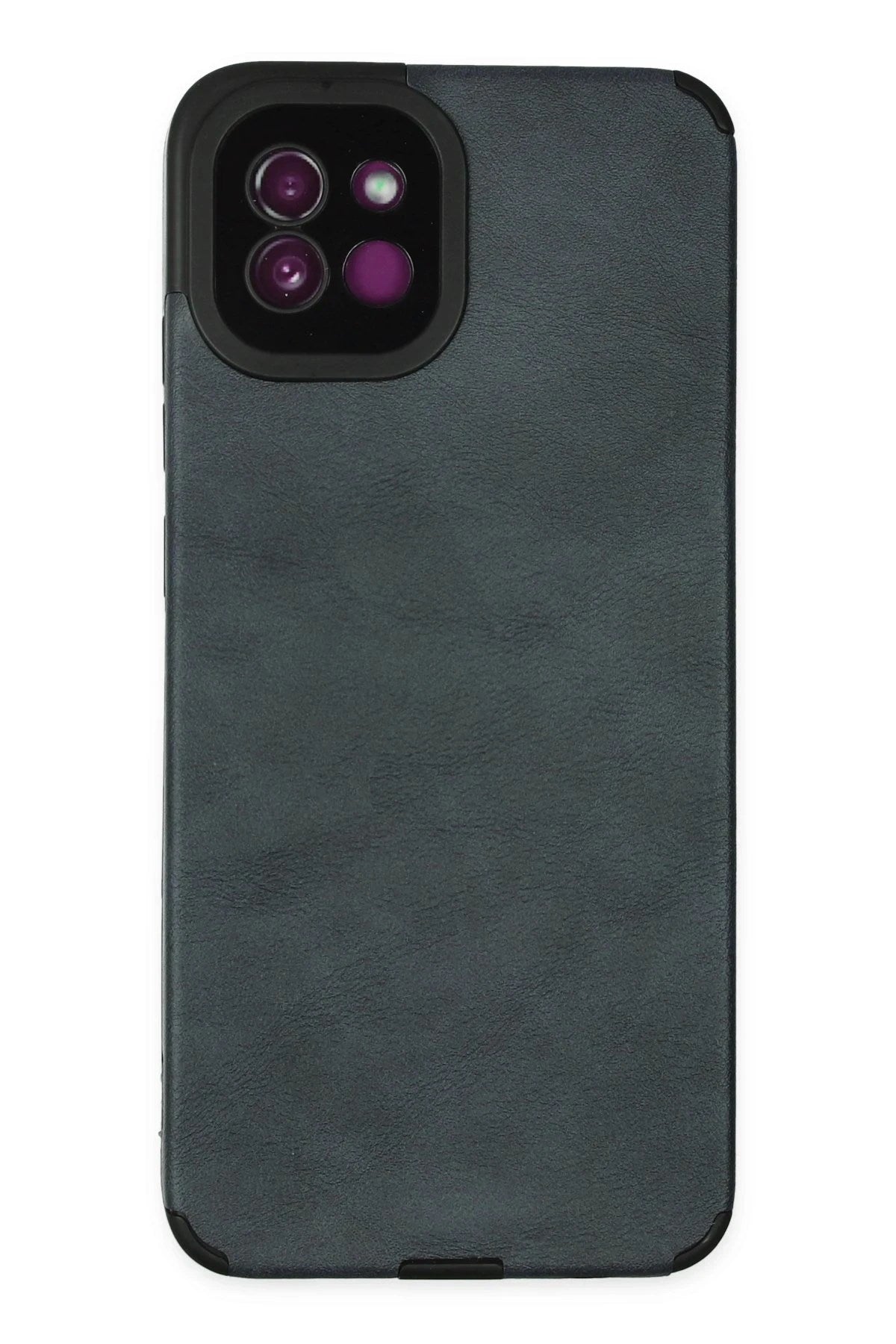 Mey İthalat® Samsung Galaxy A03 Kılıf Loop Deri Silikon - Lacivert