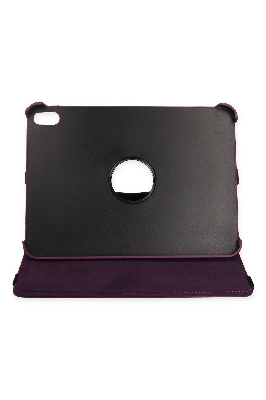 Mey İthalat® iPad 2022 10.9 (10.nesil) Kılıf 360 Tablet Deri Kılıf - Mürdüm
