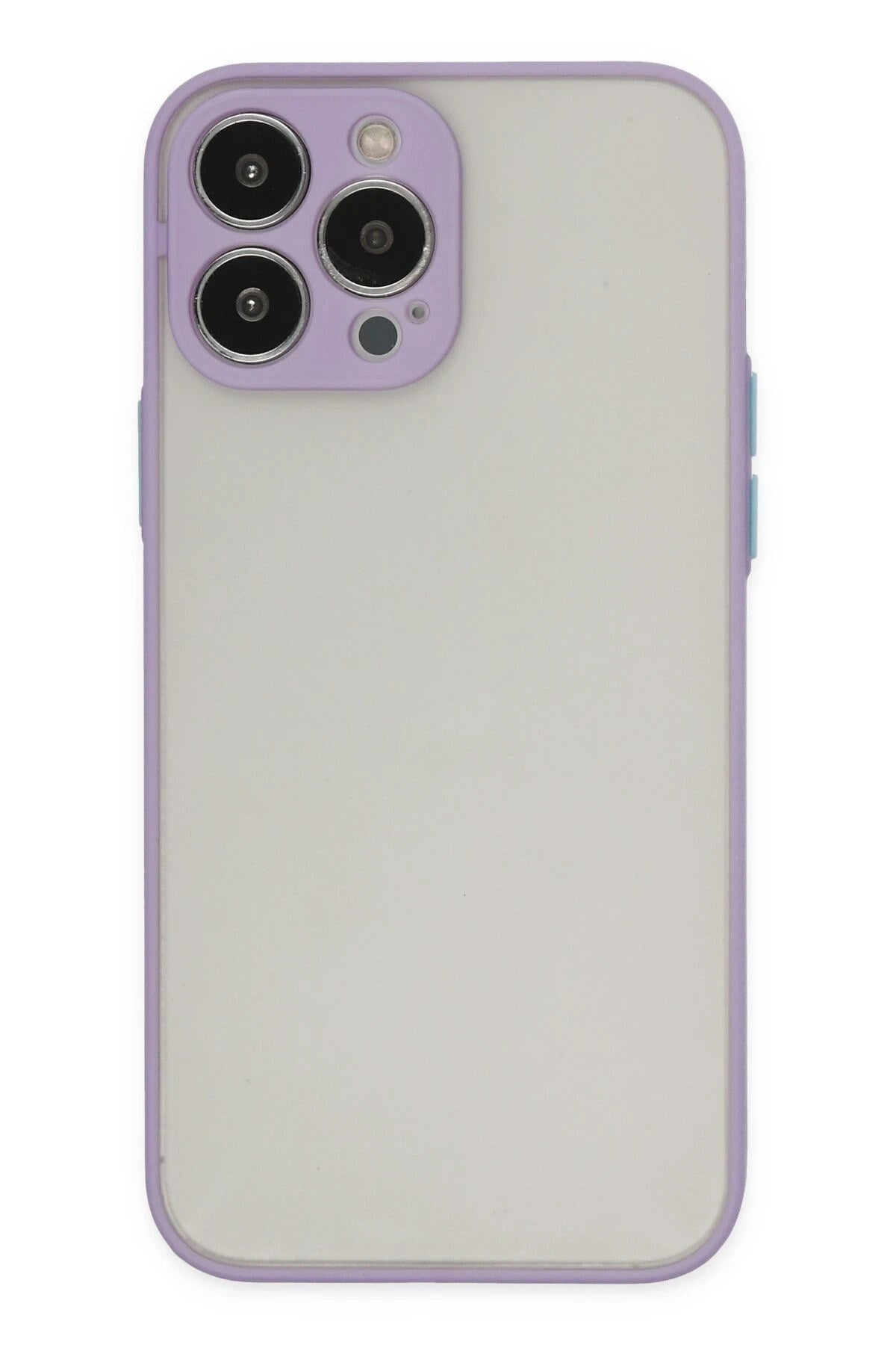 Mey İthalat® iPhone 14 Pro Max Kılıf Montreal Silikon Kapak - Mor