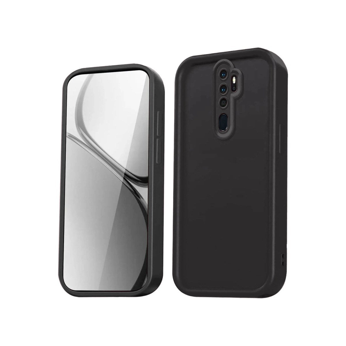 Mey İthalat® Redmi Note 8 Pro Kılıf Viera Silikon - Siyah