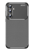 Mey İthalat® Samsung Galaxy A15 4G Kılıf Auto Focus Karbon Kapak - Siyah