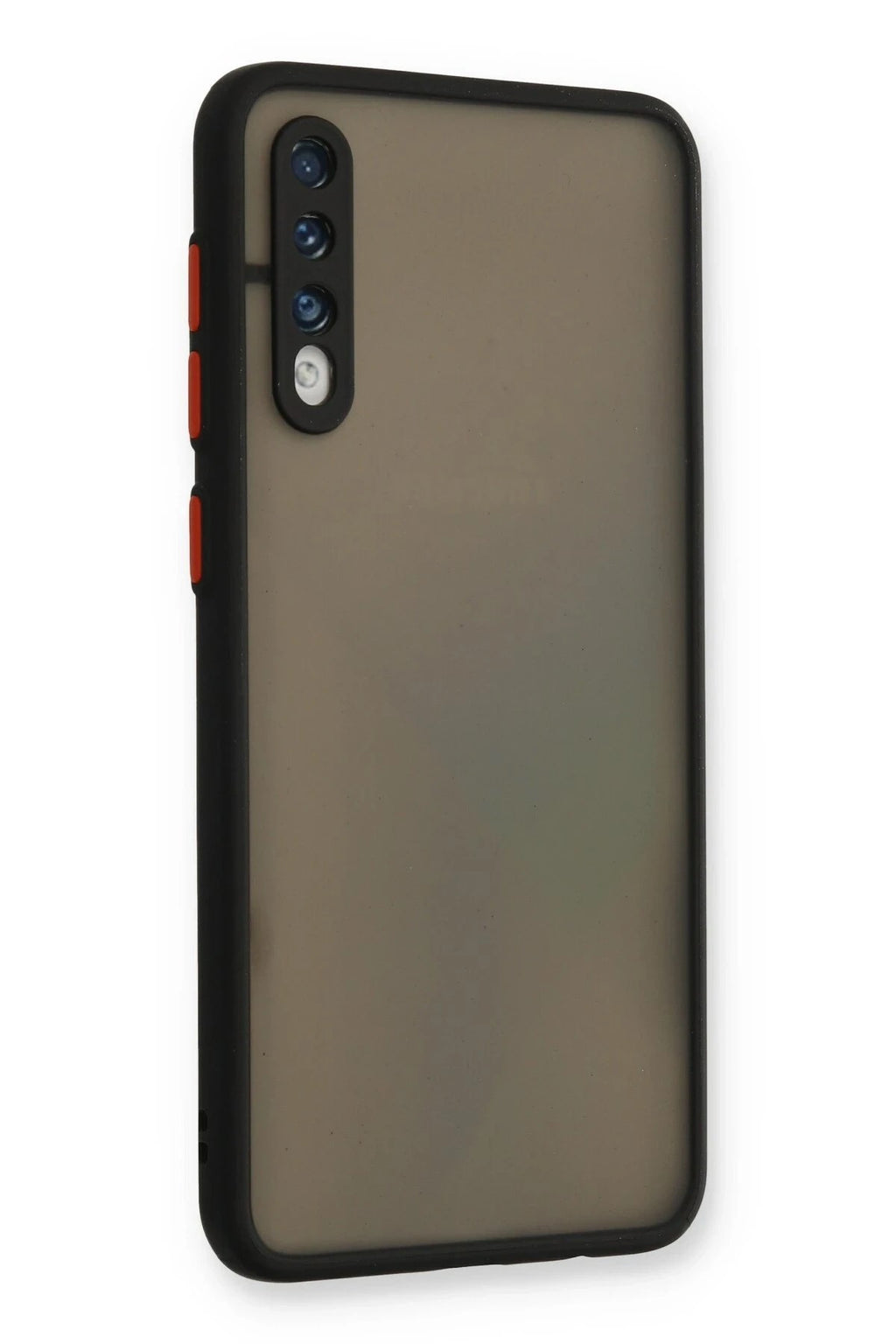 Mey İthalat® Samsung Galaxy A30S Kılıf Montreal Silikon Kapak - Siyah