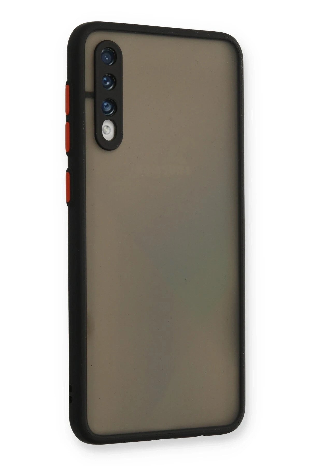 Mey İthalat® Samsung Galaxy A30S Kılıf Montreal Silikon Kapak - Siyah