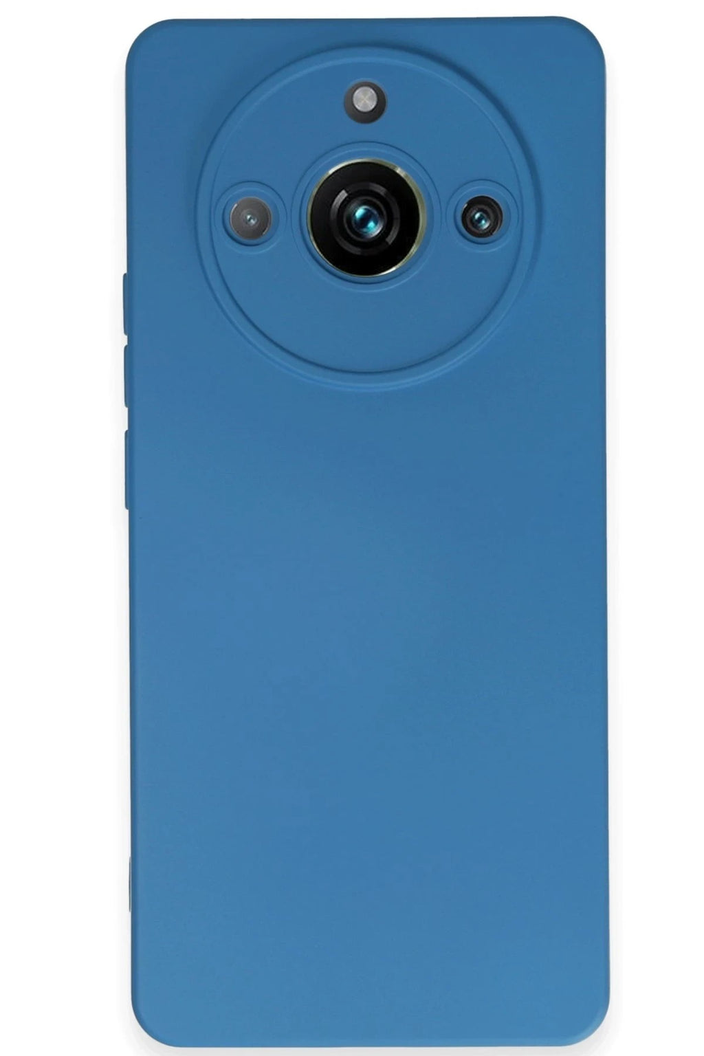 Mey İthalat® Realme 11 Pro Kılıf Nano içi Kadife Silikon - Mavi