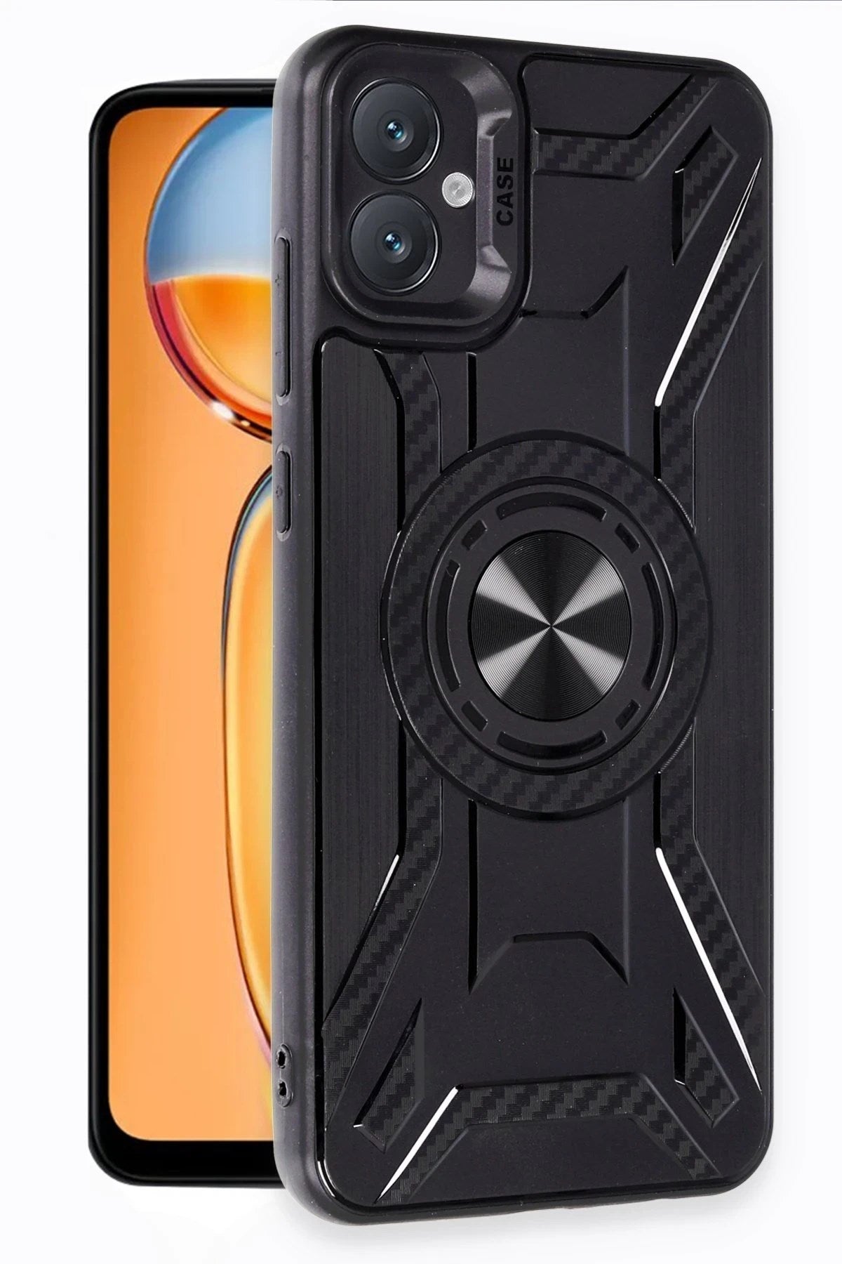 Mey İthalat® Samsung Galaxy A05 Kılıf Lincoln Silikon - Siyah