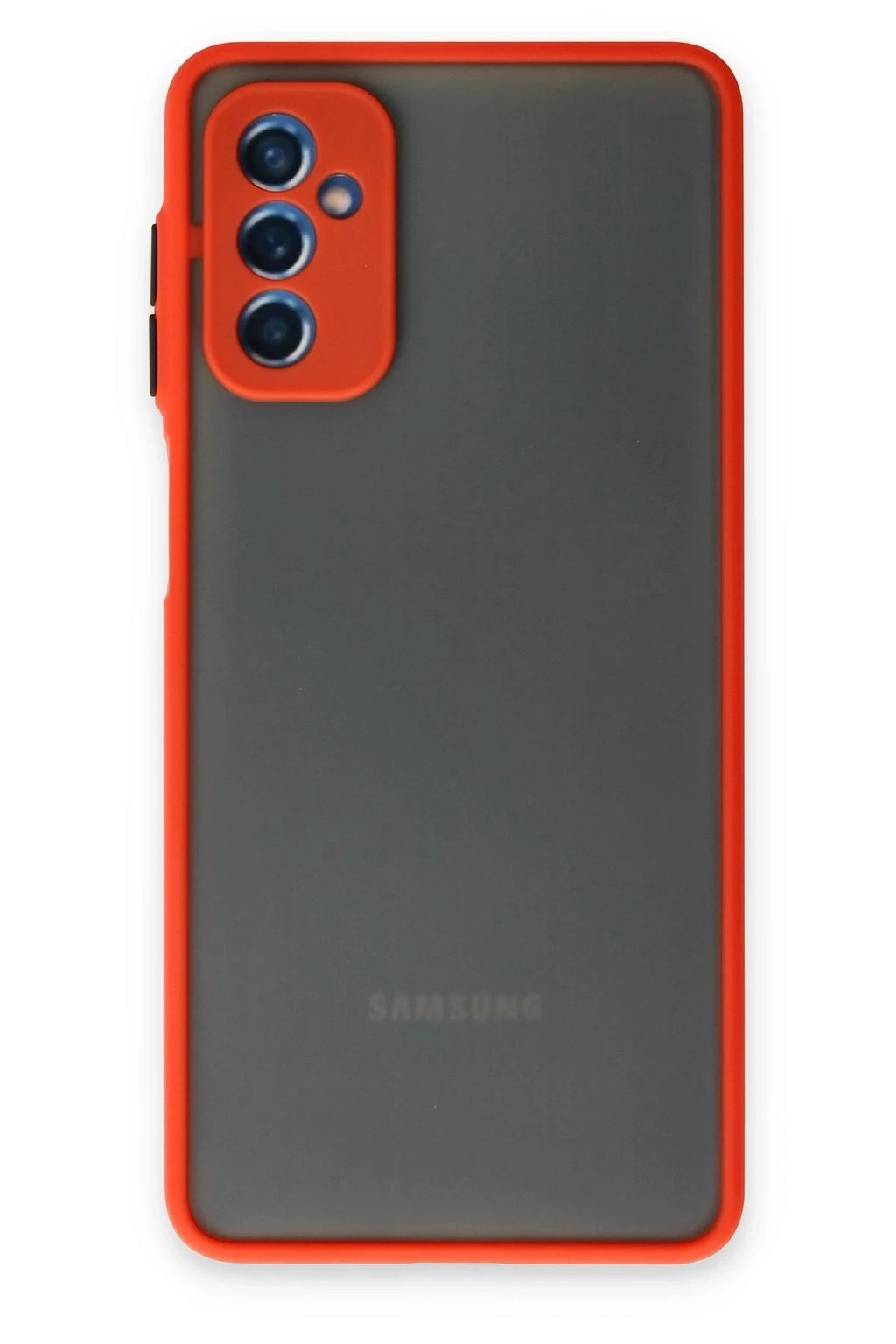 Mey İthalat® Samsung Galaxy M52 5G Kılıf Montreal Silikon Kapak - Kırmızı