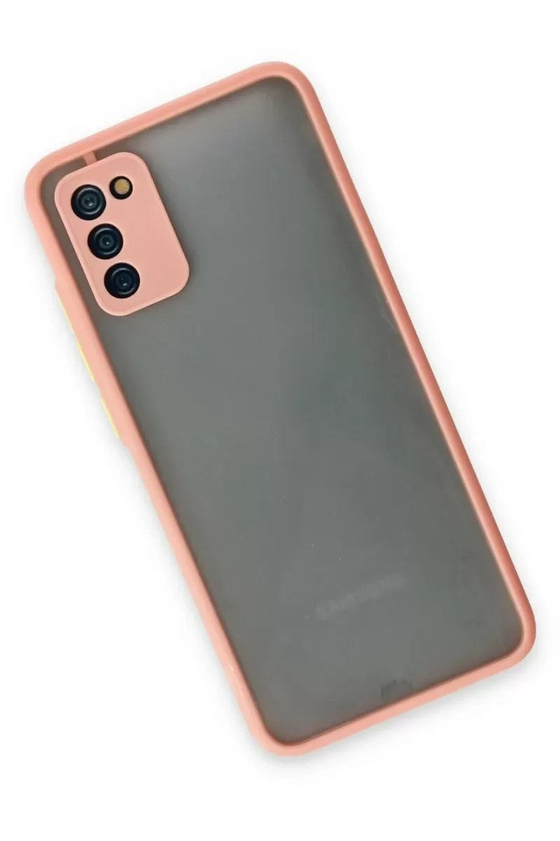 Mey İthalat® Samsung Galaxy A02S Kılıf Montreal Silikon Kapak - Pembe