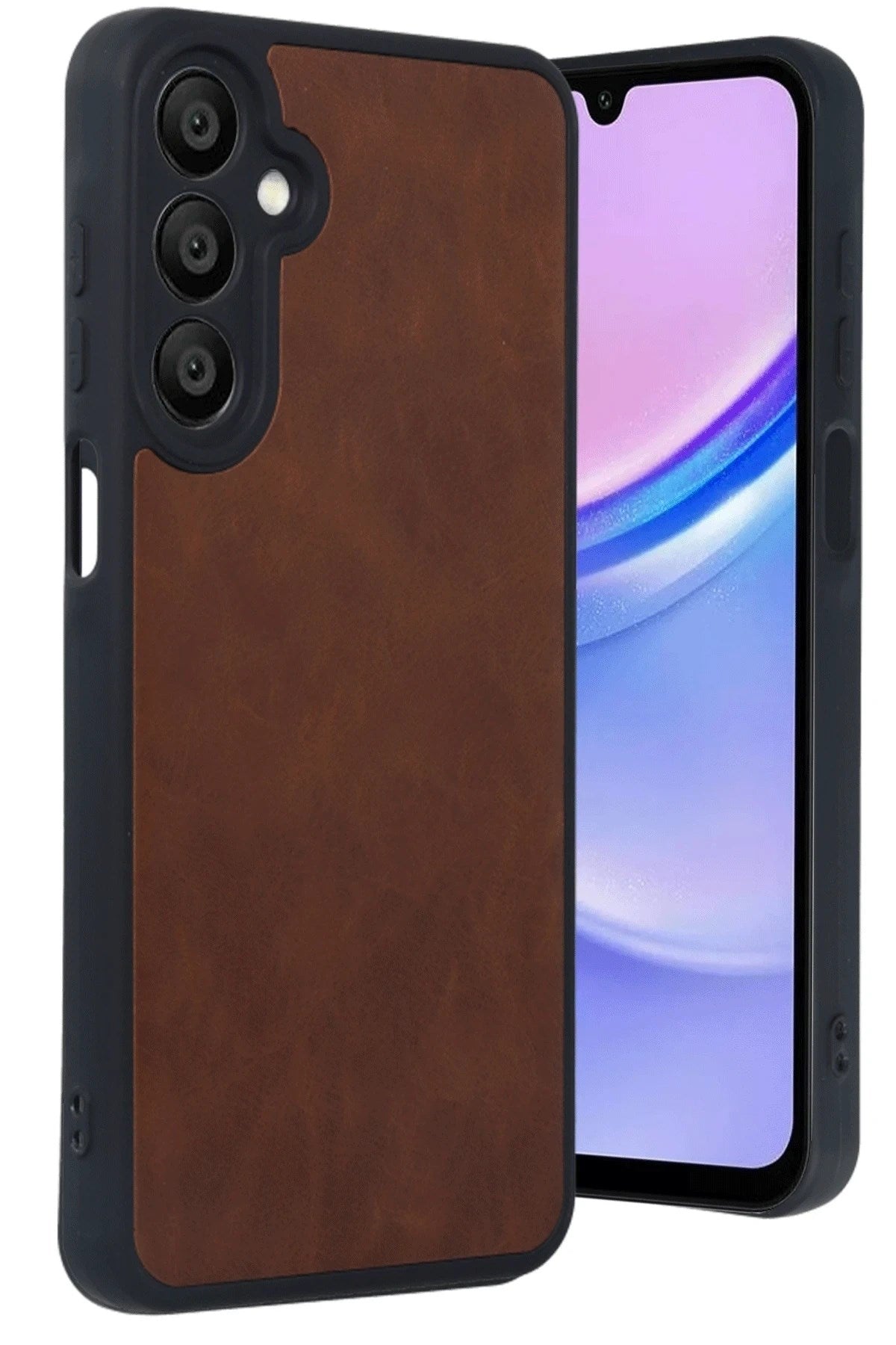 Mey İthalat® Samsung Galaxy A16 5G Kılıf Aras Deri Kapak - Taba