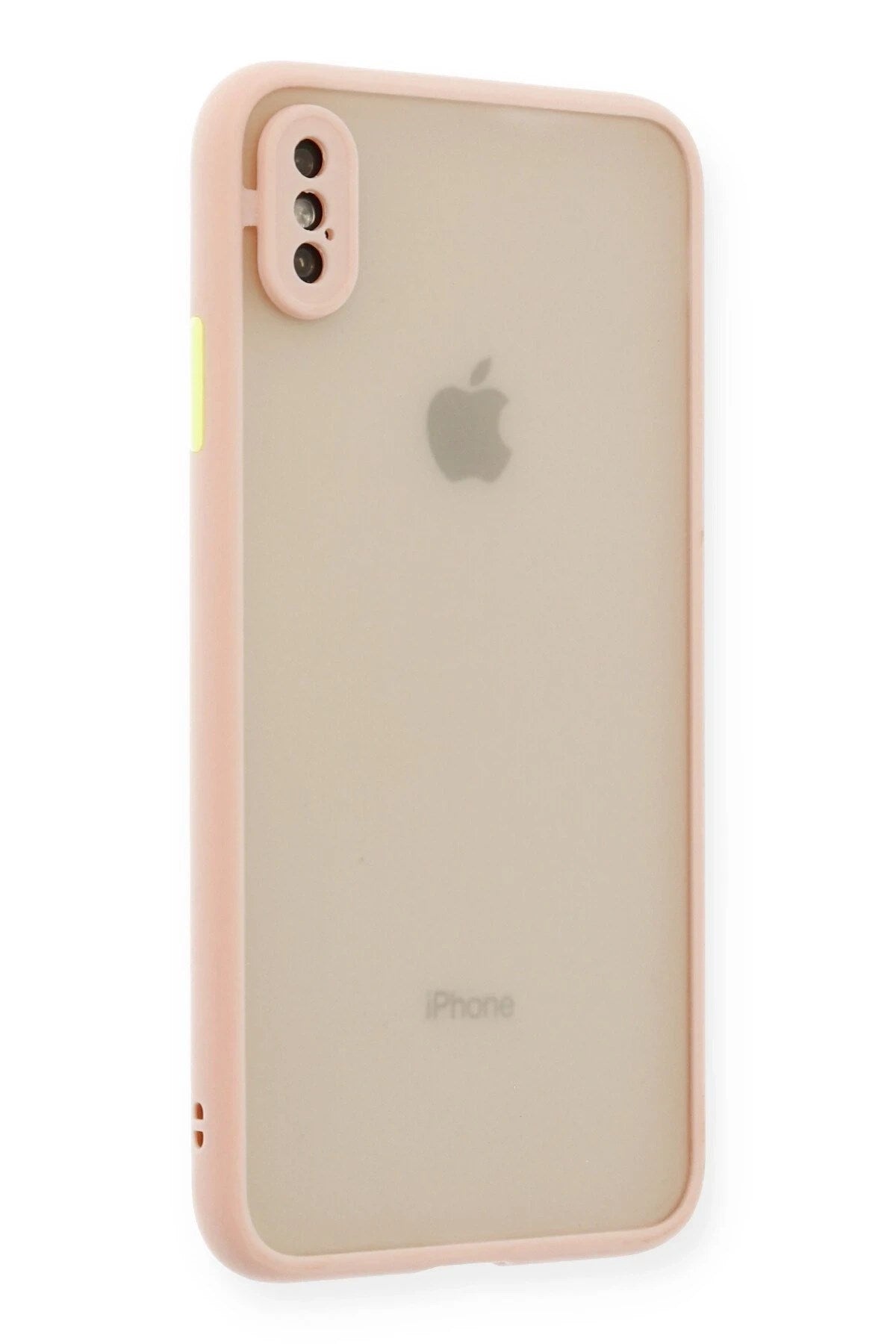Mey İthalat® iPhone XS Max Kılıf Montreal Silikon Kapak - Pembe