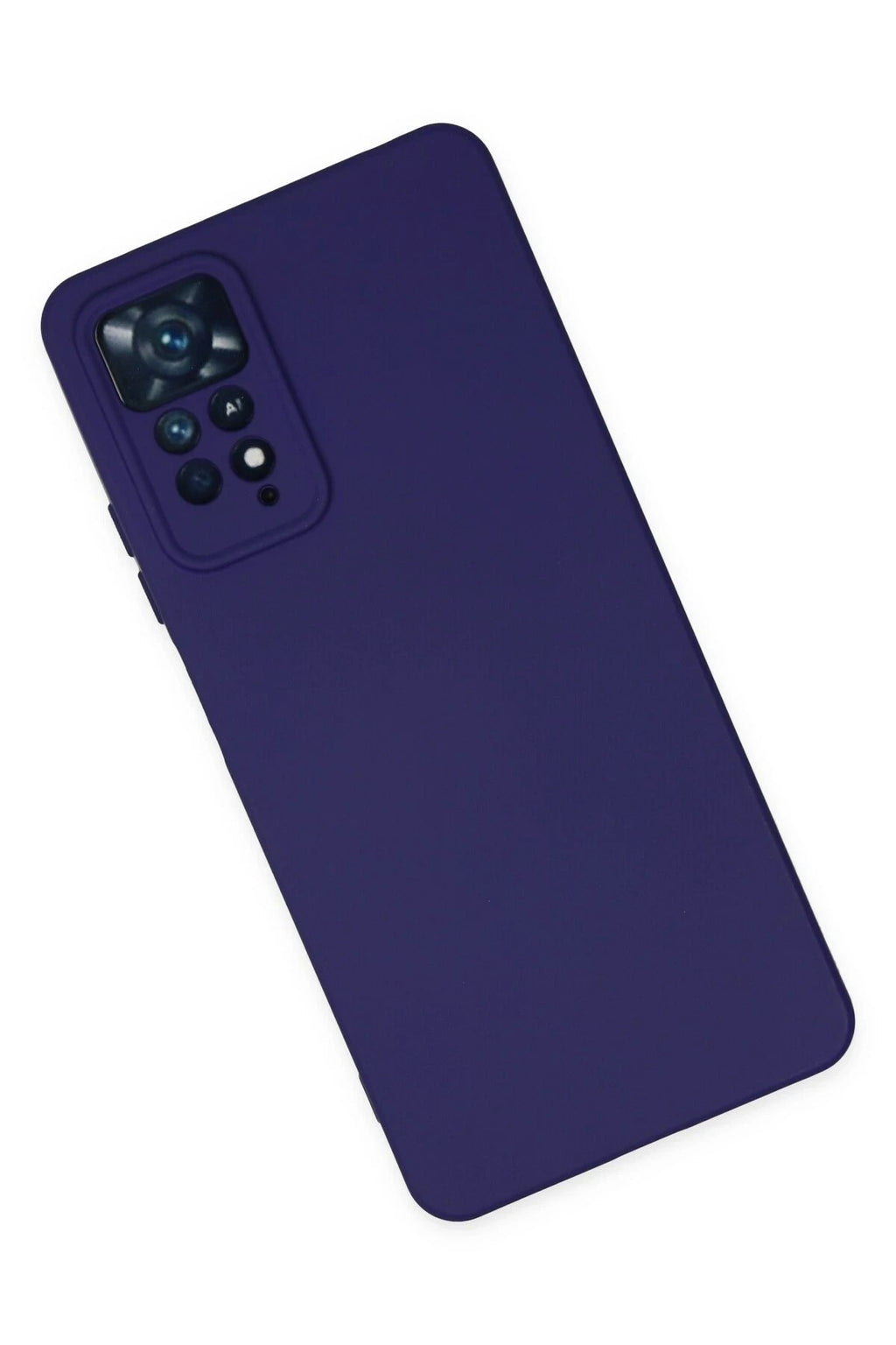 Mey İthalat® Redmi Note 11 Pro Kılıf Nano içi Kadife Silikon - Mor