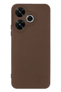 Mey İthalat® Redmi 13 4G Kılıf First Silikon - Kahverengi