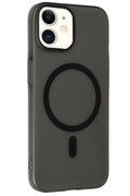 Mey İthalat® iPhone 11 Tuna PC Slim Magsafe Kapak - Siyah
