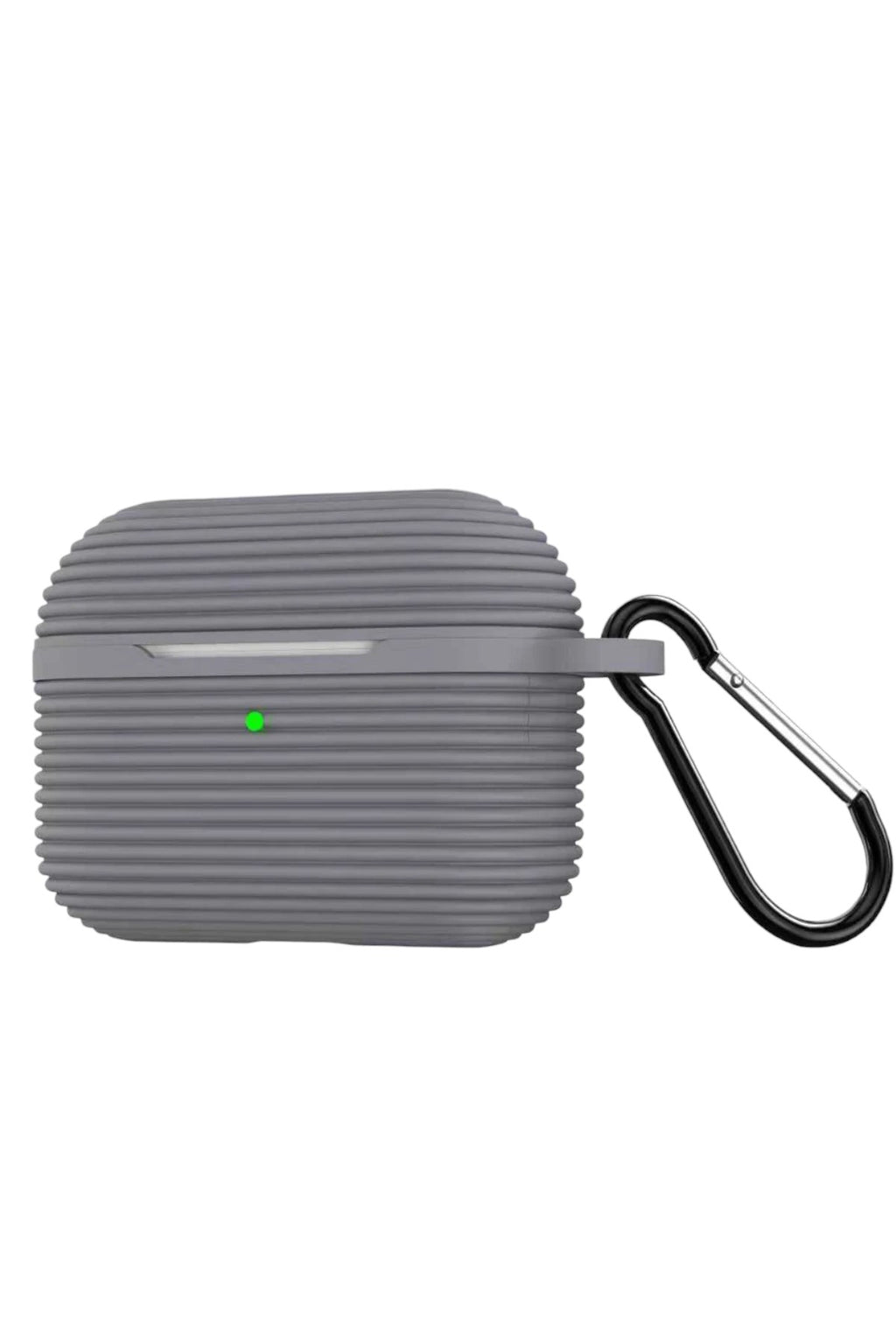 Mey İthalat® Airpods Pro 3 (3.nesil) Raven Silikon Kılıf - Gri