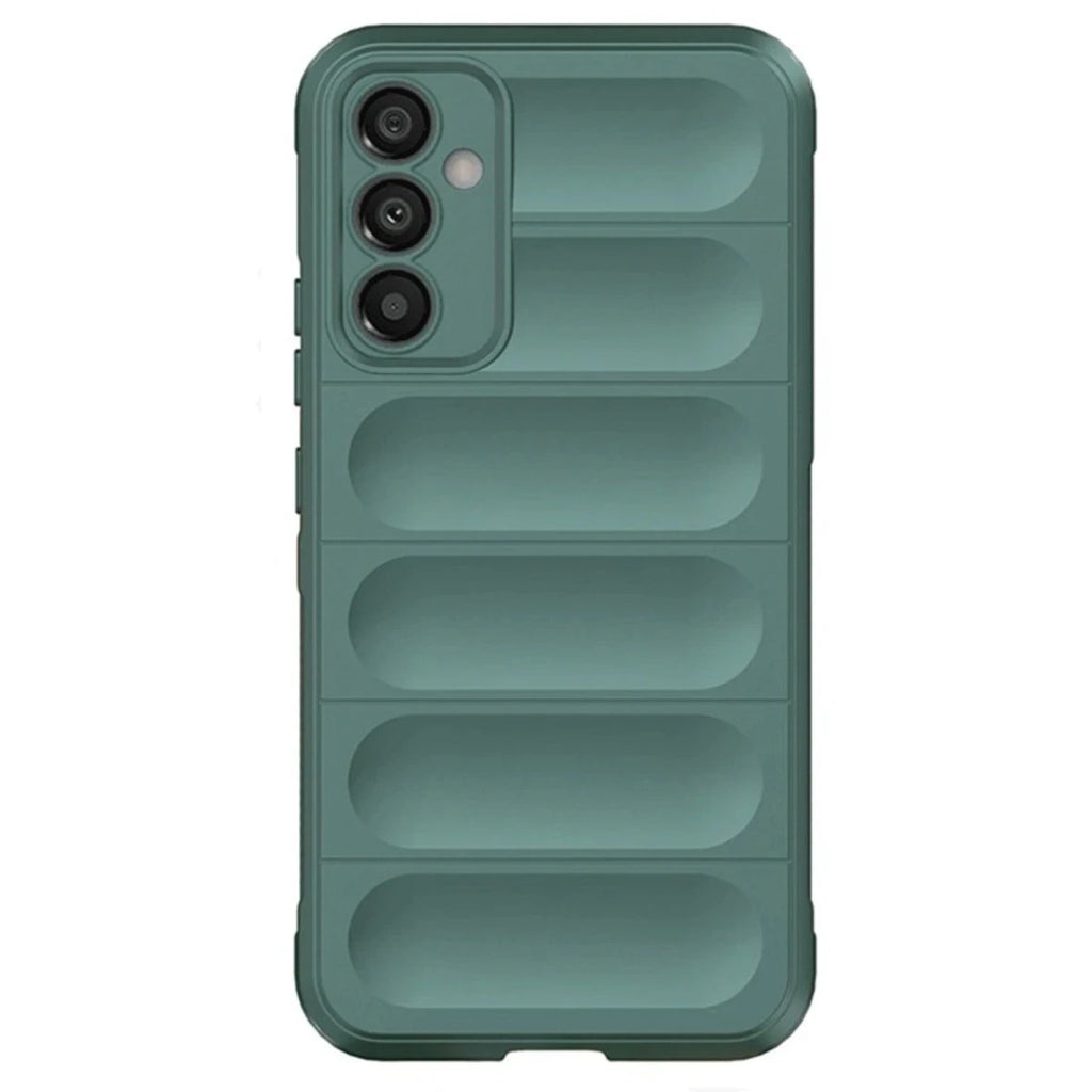 Mey İthalat® Samsung A56 Kılıf Optimum Silikon - Koyu Yeşil