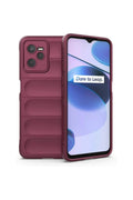 Mey İthalat® Realme C35 Kılıf Optimum Silikon - Bordo