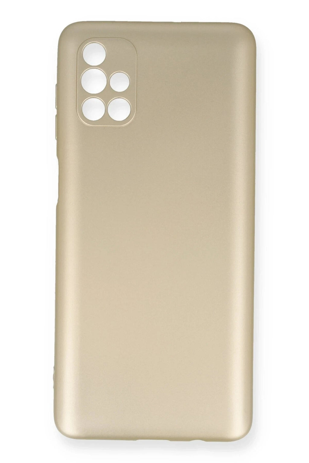 Mey İthalat® Samsung Galaxy M51 Kılıf First Silikon - Gold