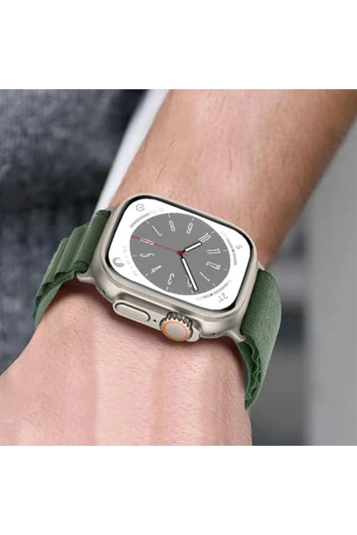 Mey İthalat® Watch 42mm Mountain Kordon - Sarı