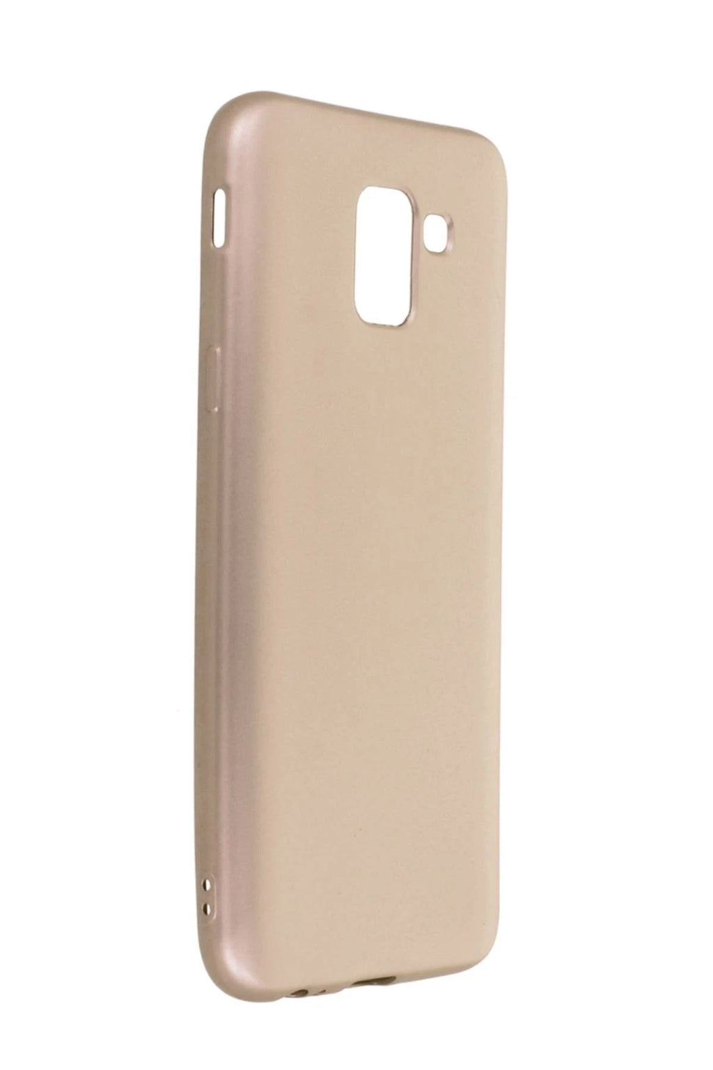 Mey İthalat® Samsung Galaxy J6 Kılıf First Silikon - Gold