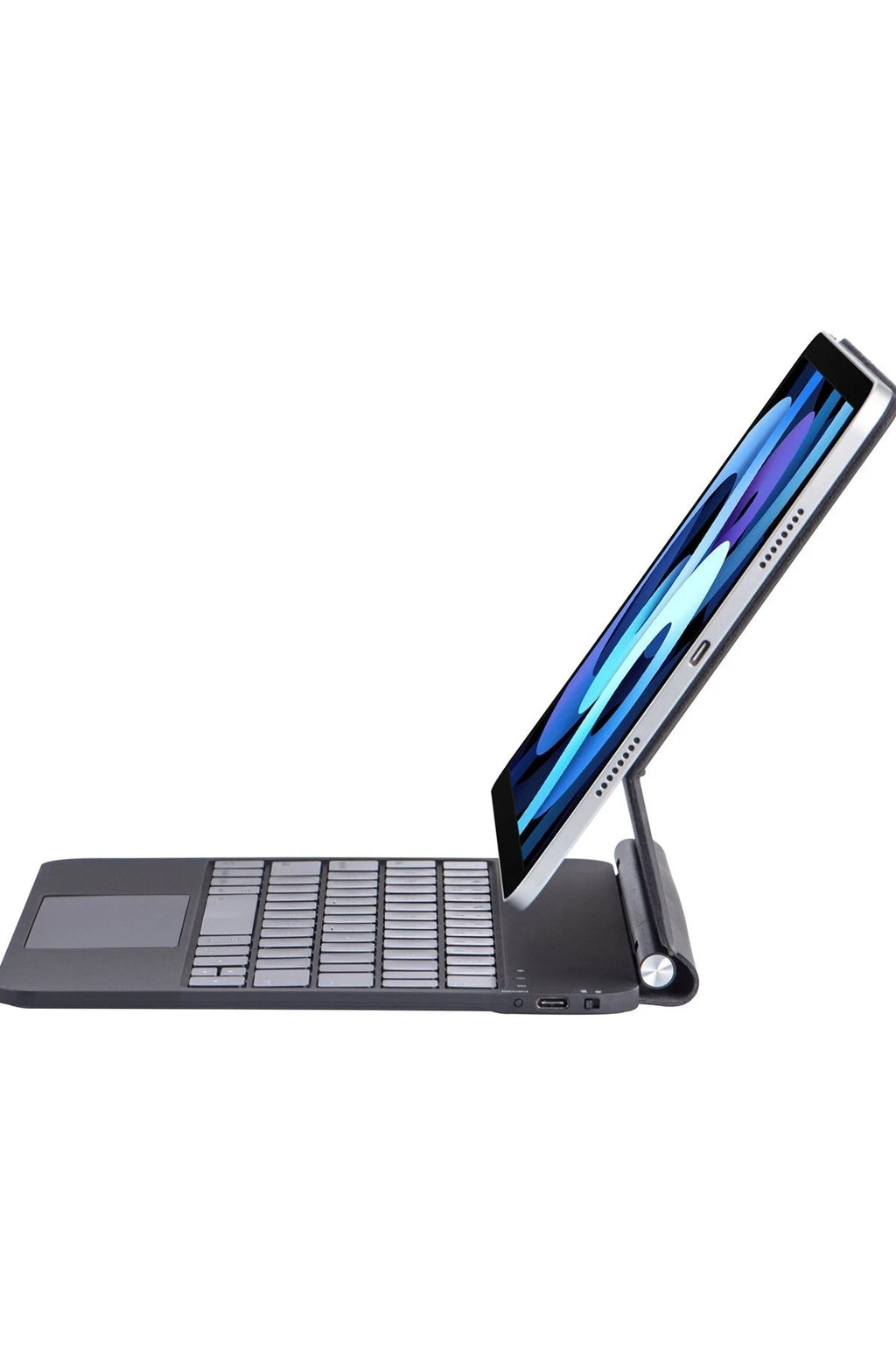 Mey İthalat® iPad Pro 13 (2024) Kılıf X9P Magic Manyetik Klavyeli Tablet Kılıfı - Siyah