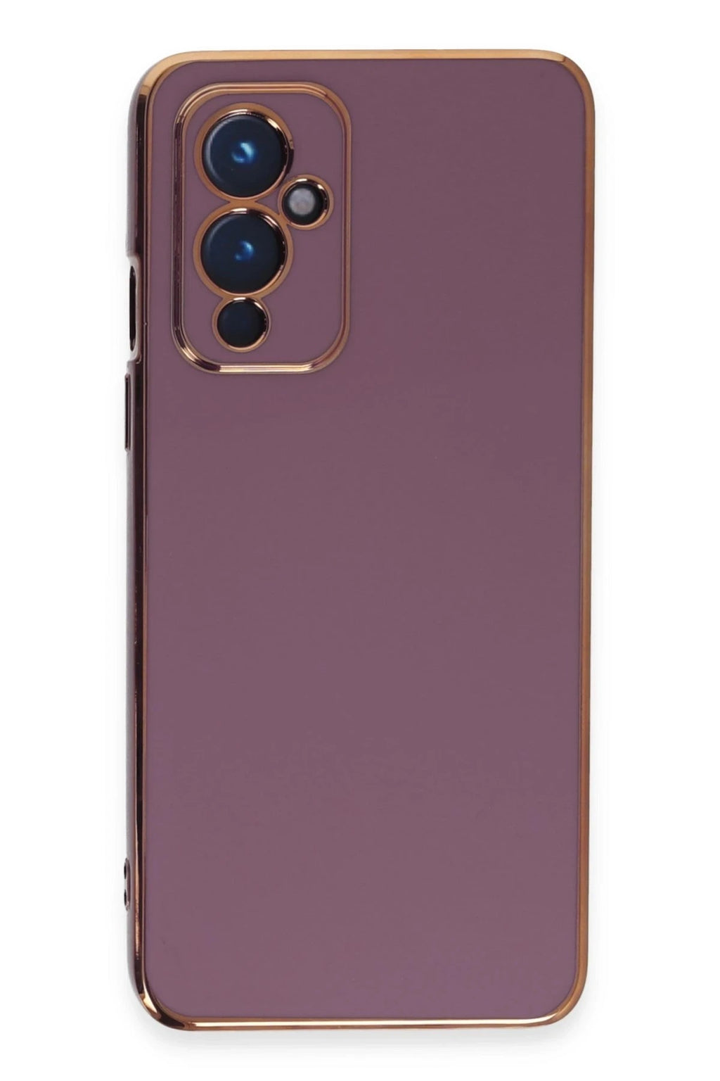 Mey İthalat® One Plus 9 Kılıf Volet Silikon - Mor