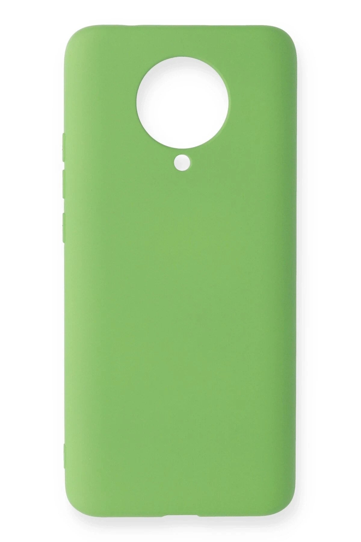 Mey İthalat® Redmi K30 Pro Kılıf Nano içi Kadife Silikon - Yeşil