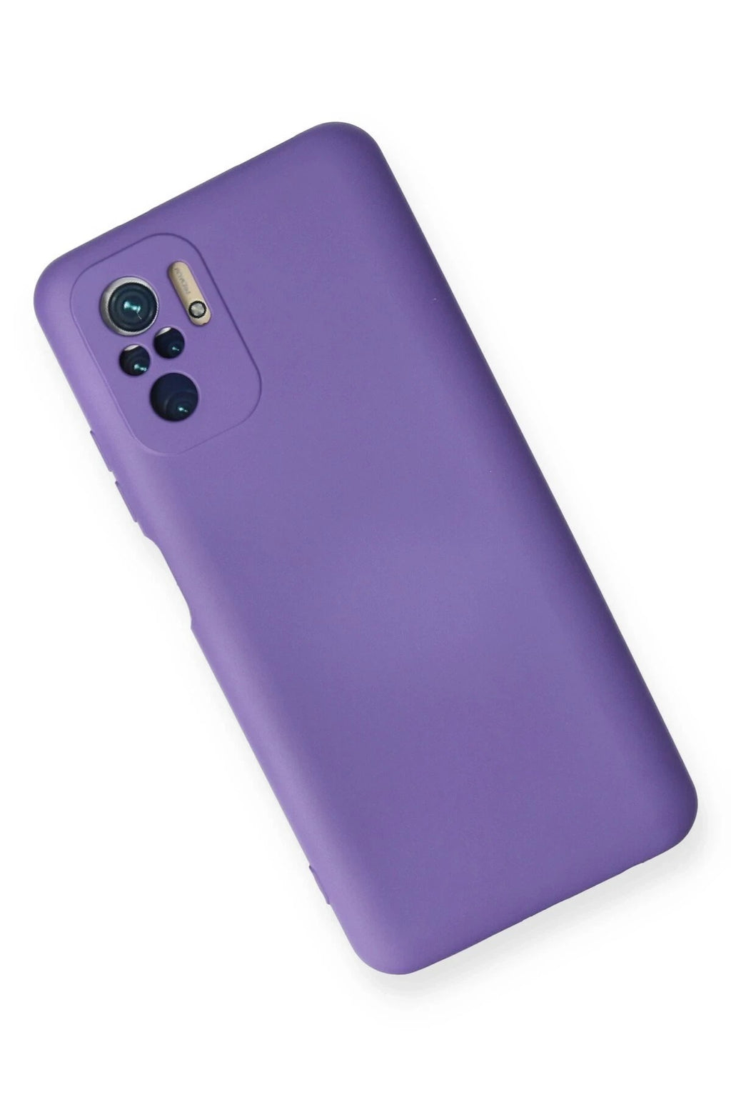 Mey İthalat® Redmi Note 10 Kılıf Nano içi Kadife Silikon - Mor