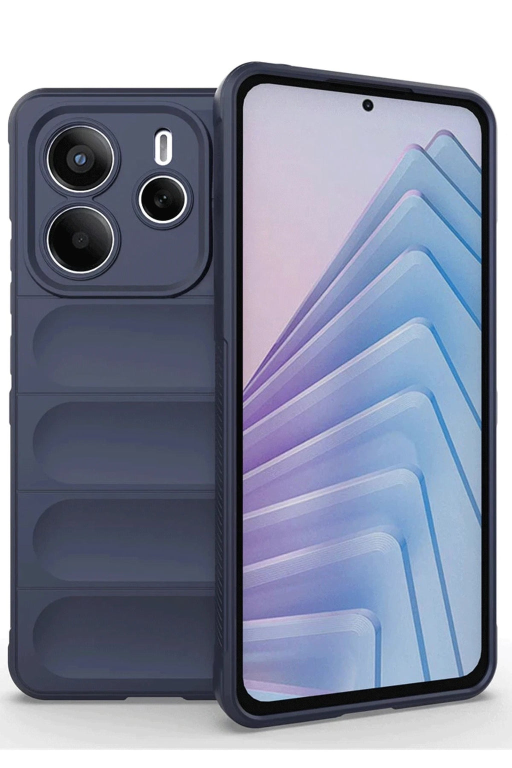 Mey İthalat® Redmi Note 14 4G Kılıf Optimum Silikon - Lacivert