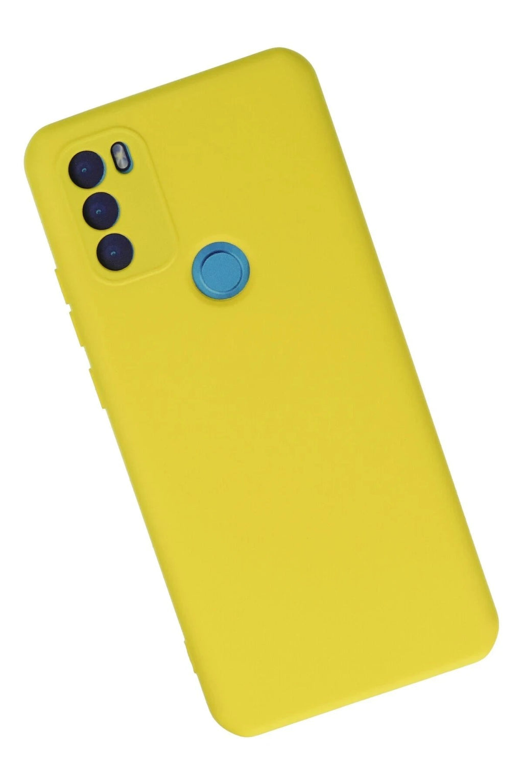 Mey İthalat® General Mobile GM 21 Plus Kılıf Nano içi Kadife Silikon - Sarı