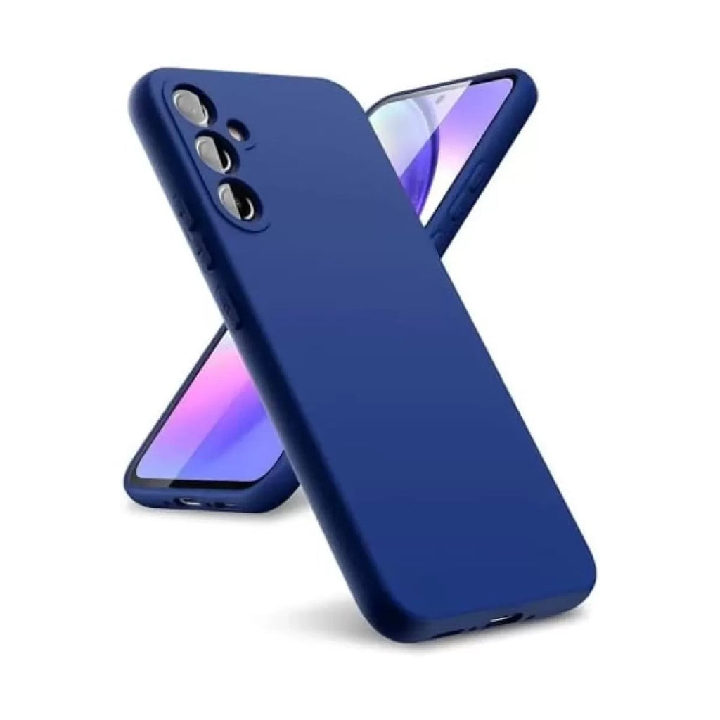 Mey İthalat® Samsung Galaxy A24 4G Kılıf First Silikon - Lacivert