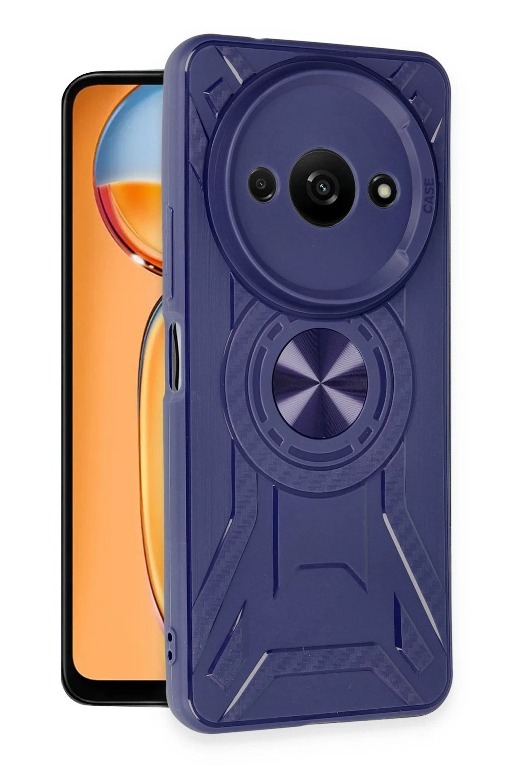 Mey İthalat® Redmi A3 4G Kılıf Lincoln Silikon - Lacivert
