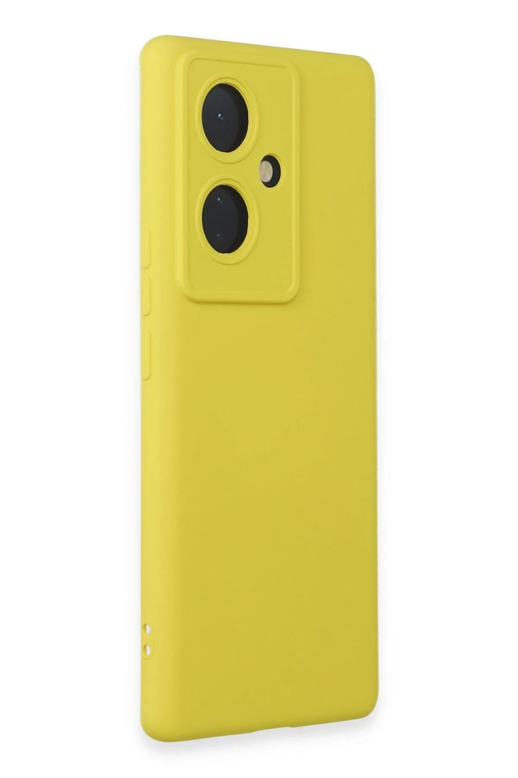 Mey İthalat® Vivo V29 Lite Kılıf Nano içi Kadife Silikon - Sarı