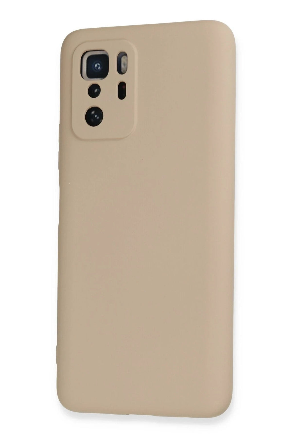 Mey İthalat® Poco X3 GT Kılıf Nano içi Kadife Silikon - Pudra