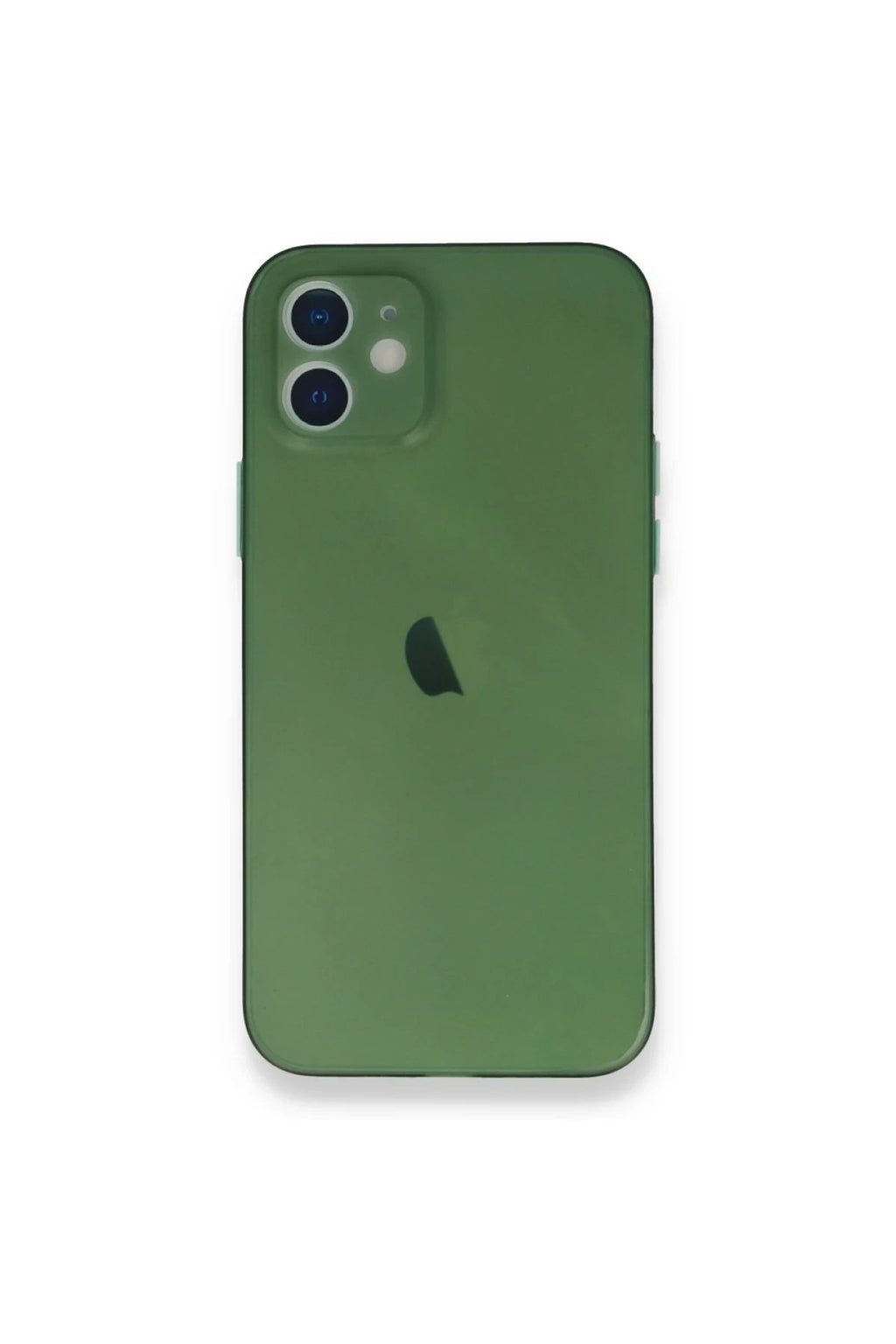 Mey İthalat® iPhone 12 Mini Kılıf PP Ultra İnce Kapak - Yeşil