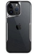 Mey İthalat® iPhone 15 Pro Max Kılıf Boyi Silikon Kapak - Titan Gri