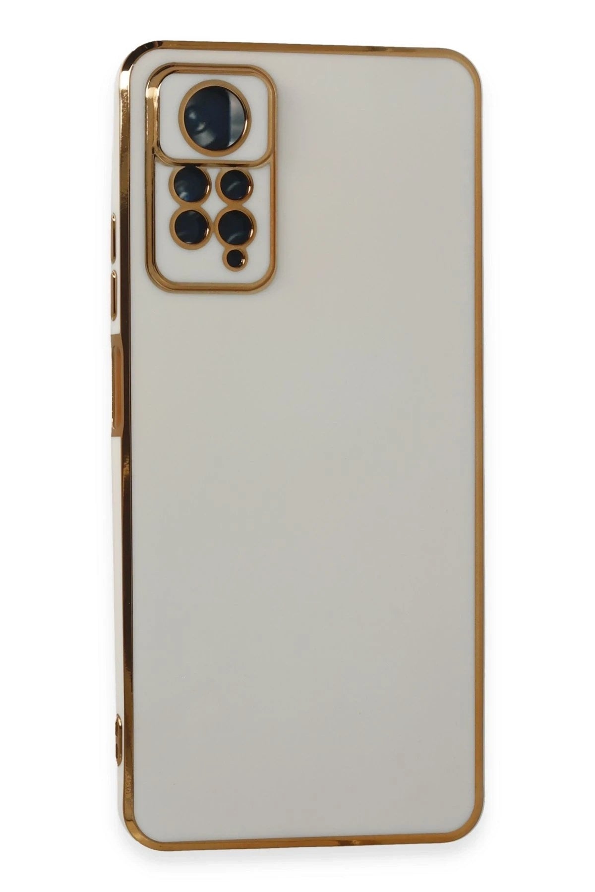 Mey İthalat® Redmi Note 11 Pro Kılıf Volet Silikon - Beyaz