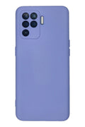 Mey İthalat® Reno 5 Lite Kılıf Nano içi Kadife Silikon - Lila
