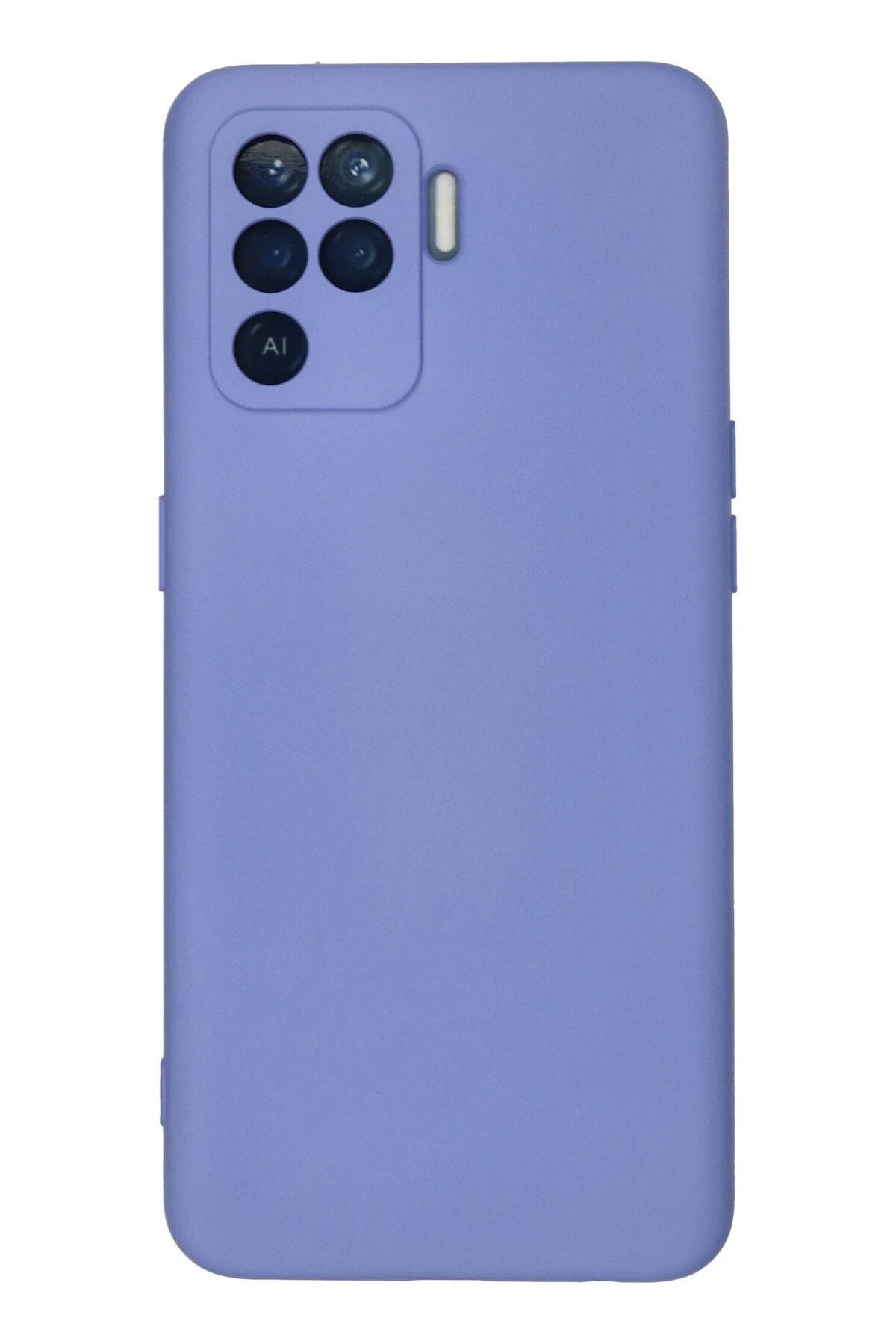 Mey İthalat® Reno 5 Lite Kılıf Nano içi Kadife Silikon - Lila